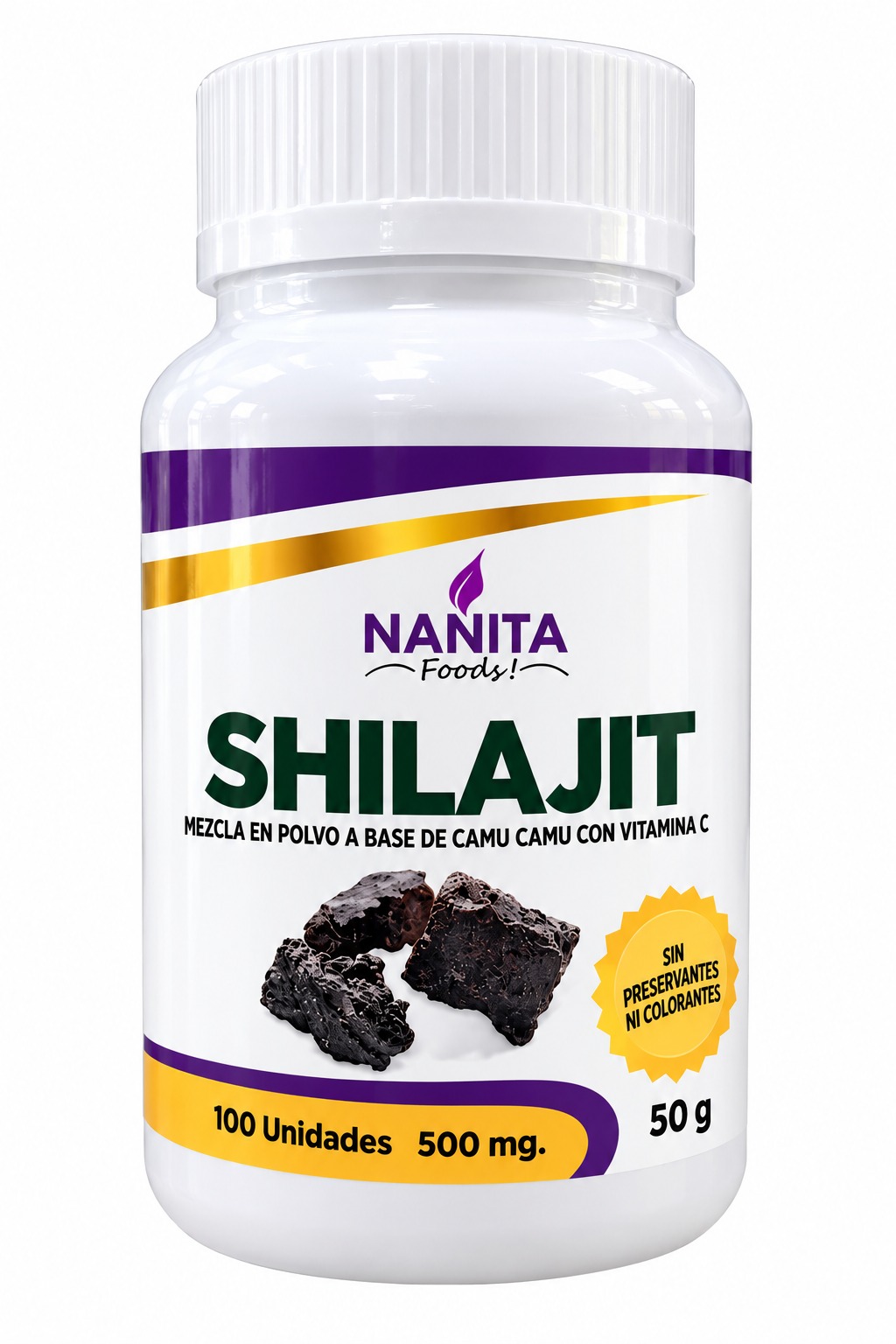 SHILAJIT CAP X 100 NANITAS